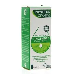 PHYTOSUN AROMS Huile essentielle de Gingembre flacon 5ml
