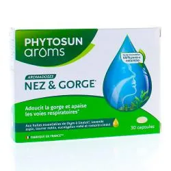 PHYTOSUN AROMS Aromadoses nez et gorge 30 capsules