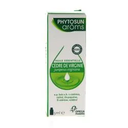 PHYTOSUN AROMS Huile essentielle de Cèdre de Virginie flacon 5ml