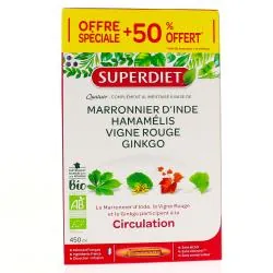 SUPERDIET Quatuor circulation boîte de 20 ampoules +10