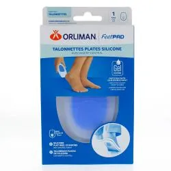ORLIMAN Feetpad - Talonnettes plates silicone 1 paire taille 2 - pointure 39 - 42