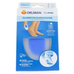 ORLIMAN Feetpad - Talonnettes plates silicone 1 paire taille 3 - pointure 43 - 46