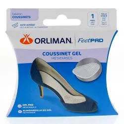 ORLIMAN Feetpad - Coussinet gel métatarses 1 paire taille unique taille unique