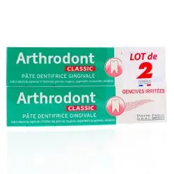 Arthrodont Classic - Pâte dentifrice gingivale 2 tubes x 75ml