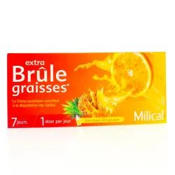 MILICAL Extra Ananas brûles graisses 7 doses de 10ml
