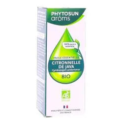 PHYTOSUN AROMS Huile essentielle de citronnelle de java flacon 10ml