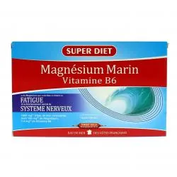SUPERDIET Magnésium marin/Vitamine B6 ampoules 20x10ml