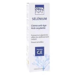 CYTOLNAT Selenium - crème de soin anti-âge flacon 50ml