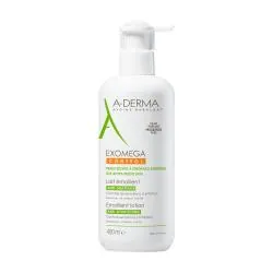 A-DERMA Exomega Control - lait émollient flacon pompe 400ml