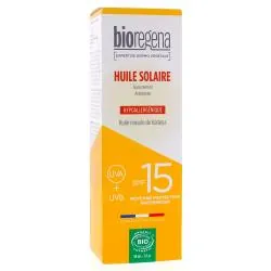 BIOREGENA Solaire - huile SPF15 bio tube 90ml