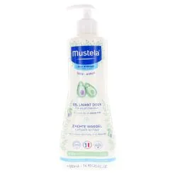 MUSTELA Bébé Peau normale - Gel lavant doux flacon pompe 500ml