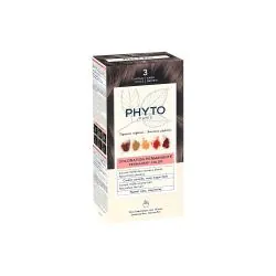 PHYTO Color n°3 Chatain Foncé coloration permanente enrichie en pigments végétaux