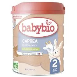 BABYBIO Lait Infantile - Capréa 2-ème âge boite de 800g