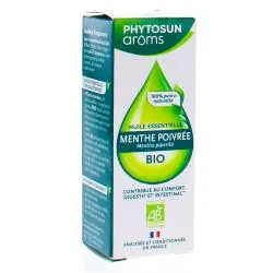 PHYTOSUN AROMS Huile essentielle de menthe poivrée bio flacon 10ml