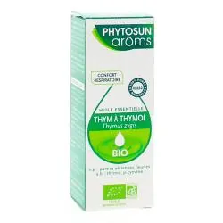 PHYTOSUNAROMS Huile essentielle de Thym à Thymol Bio flacon 10ml