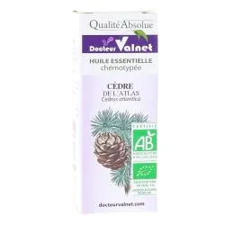 DOCTEUR VALNET Huile essentielle de Cèdre de l'Atlas Bio flacon 10ml