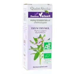 DOCTEUR VALNET Huile essentielle de Thym Thymol bio flacon 5 ml