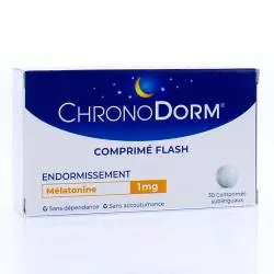 BIOCODEX ChronoDorm - Mélatonine 1 mg 30 comprimés sublinguaux