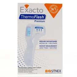 EXACTO THERMOFLASH Premium thermomètre médical sans contact