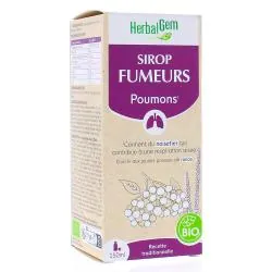 HERBALGEM Sirop des fumeurs poumons bio 150ml