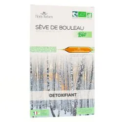 FLORA NATURA Sève de Bouleau Bio 20 Ampoules de 15ml