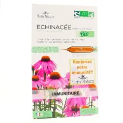 FLORA NATURA Echinacée Bio 20 Ampoules de 15ml