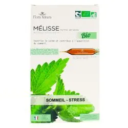 FLORA NATURA Mélisse Bio 20 Ampoules de 15ml