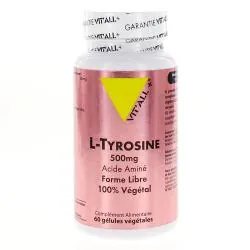 VIT'ALL+ L-Tyrosine 500mg 60 gélules