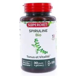 SUPERDIET Spiruline 120 gélules