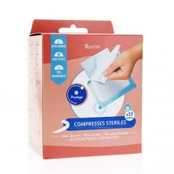 SOINEO Compresses stérilles gaze 7,5x7,5cm x25