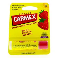 CARMEX Stick à lèvres - SPF 15+ goût fraise 4.25g
