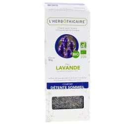 L'HERBÔTHICAIRE Fleur Lavande Bio Plante pour tisane 50g