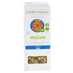 L'HERBÔTHICAIRE Racine Réglisse Bio Plante pour tisane 100g