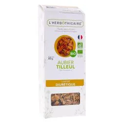 L'HERBÔTHICAIRE Aubier Tilleul Bio Plante pour tisane 80 g