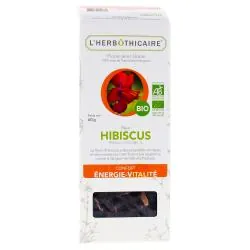L'HERBÔTHICAIRE Fleur Hibiscus Bio Plante pour tisane 60g