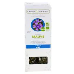 L'HERBÔTHICAIRE Feuille et Fleur Mauve Bio Plante pour tisane 30g