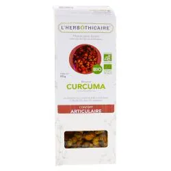 L'HERBÔTHICAIRE Rhizome Curcuma Bio Plante pour tisane 80g