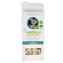 L'HERBÔTHICAIRE Fleur Camomille Romaine Bio Plante pour tisane 30g