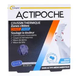 ACTIPOCHE Coussin thermique zones ciblées 10x20cm