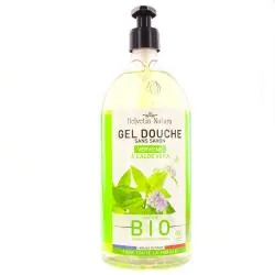 HELVETIA NATURA Gel douche verveine menthe à l'Aloe Vera 1L