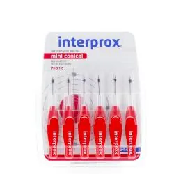 INTERPROX Brossettes interdentaires Conical mini conical 1.0mm