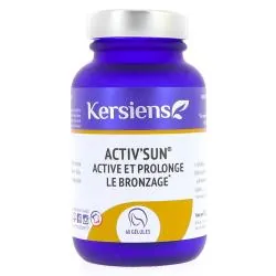 KERSIENS Activ'Sun Active et Prolonge le Bronzage 60 Gélules