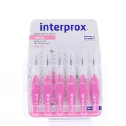 INTERPROX Brossettes interdentaires interproximal nano 0.7 mm