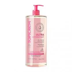 TOPICREM Ultra-hydratant gel douche flacon pompe 1L