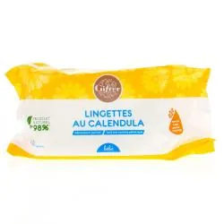 GIFRER Lingettes au calendula x70