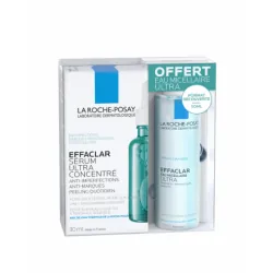 LA ROCHE POSAY Effaclar Sérum 30 ml et Gel moussant 50 ml offerte