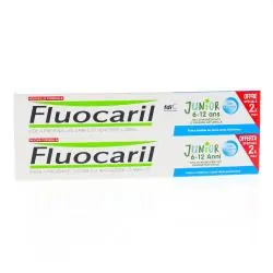 FLUOCARIL Gel dentifrice junior 6-13 ans bubble gum lot de 2
