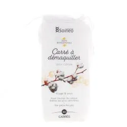 SOINEO Carrés à démaquiller x50