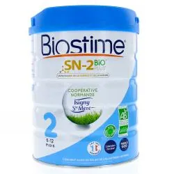 BIOSTIME Lait infantile - SN-2 Bio plus 2ème âge 800g