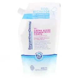 BEPANTHEN Derma - Crème riche réparatrice corps recharge 400ml